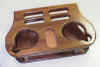 Chevrolet van drink tray walnut wood