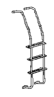 conversion vans replacement ladders door mounted